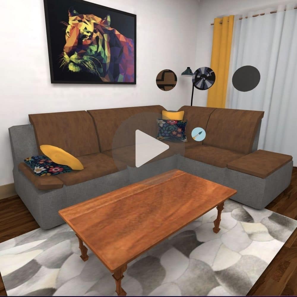 Real Estate Furniture texture change webgl