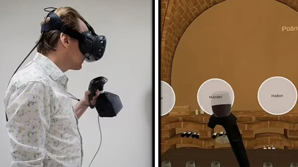 VR wine Testing