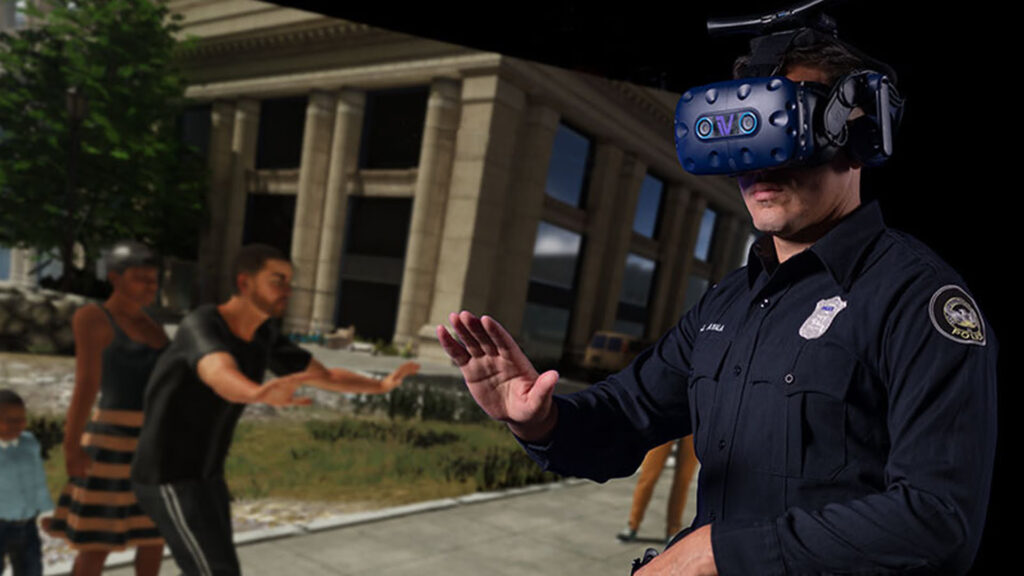 Community policing in VR