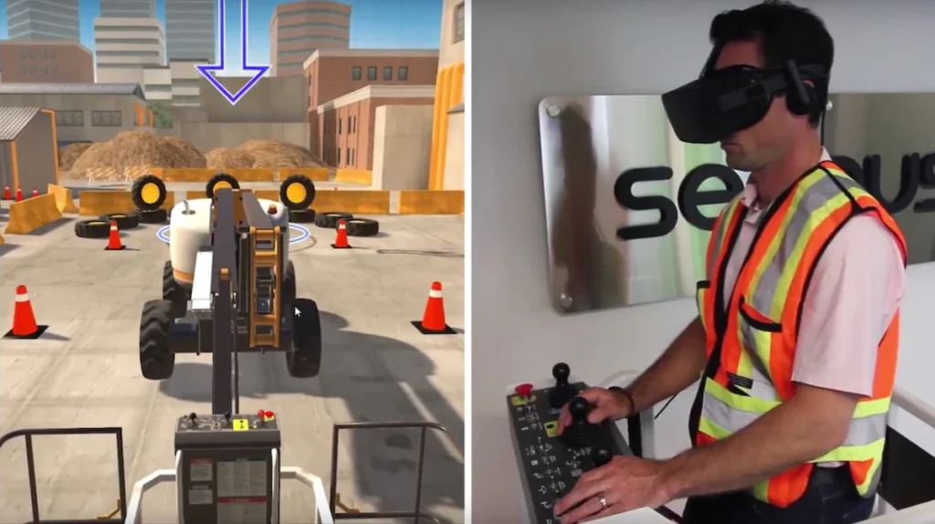 Industrial Equipment training VR