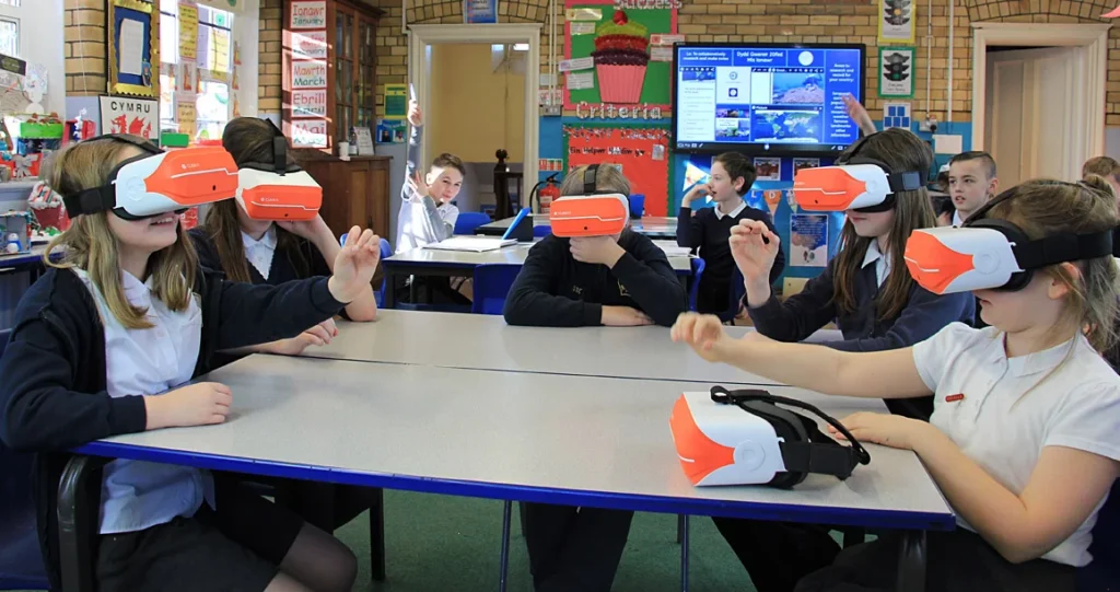 Student engagement in VR