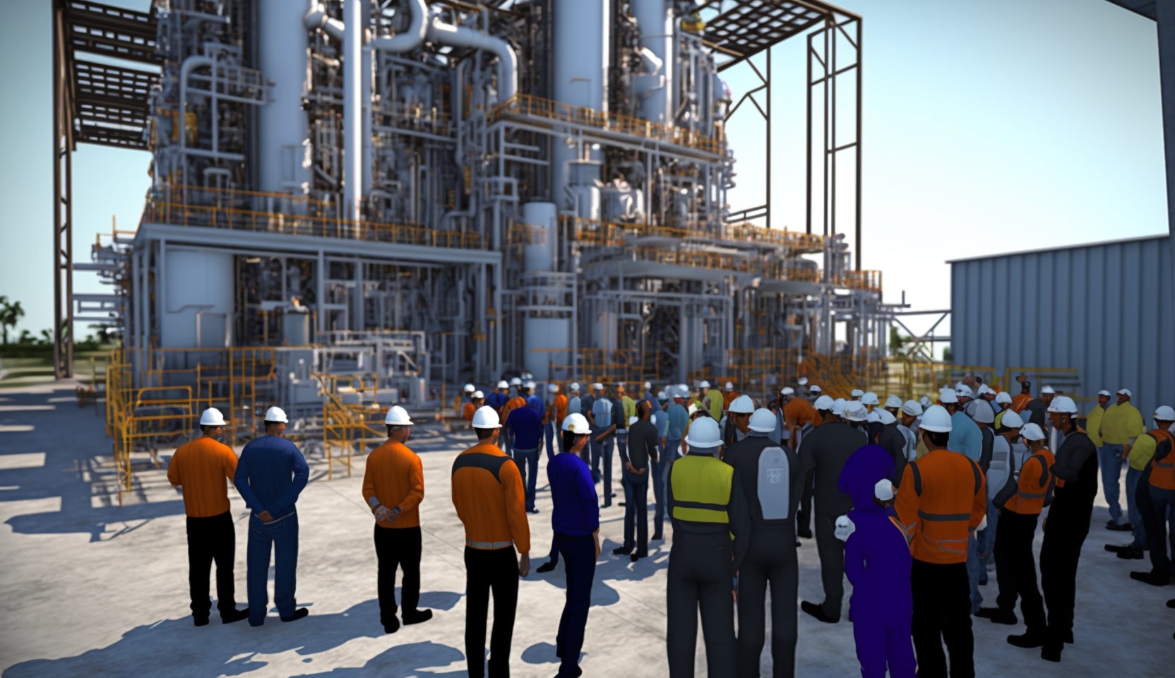 VR safety Trainings In Refinery