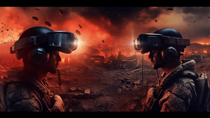 Virtual reality for defense