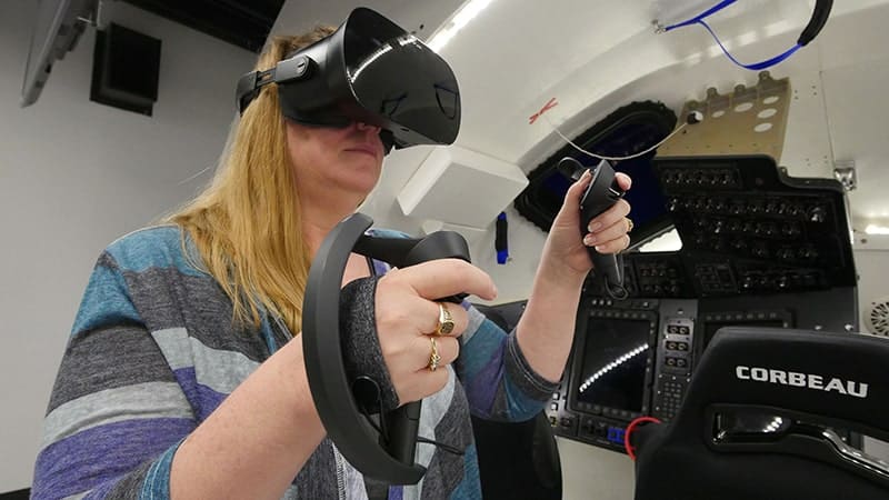 Boeing VR Fire training