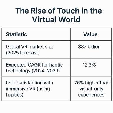 Virtual World and Haptic technology