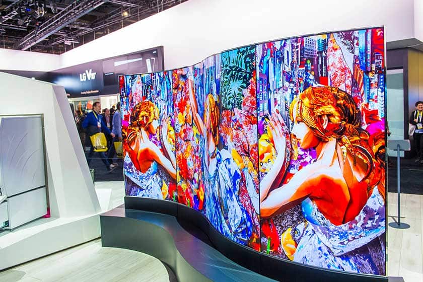 Giant LED Walls with Interactive Content