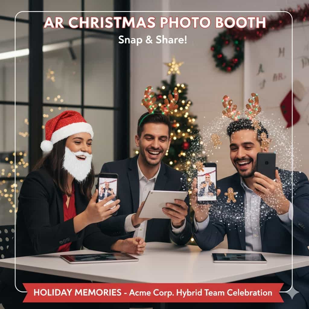 AR Christmas Photo Booth (Filters & Effects)