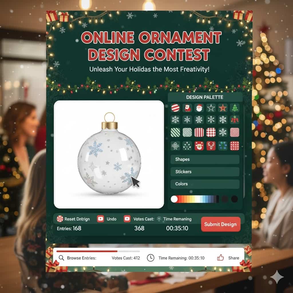 Online Ornament Design Contest