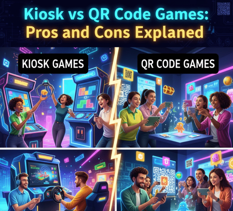 Kiosk vs QR Code Games