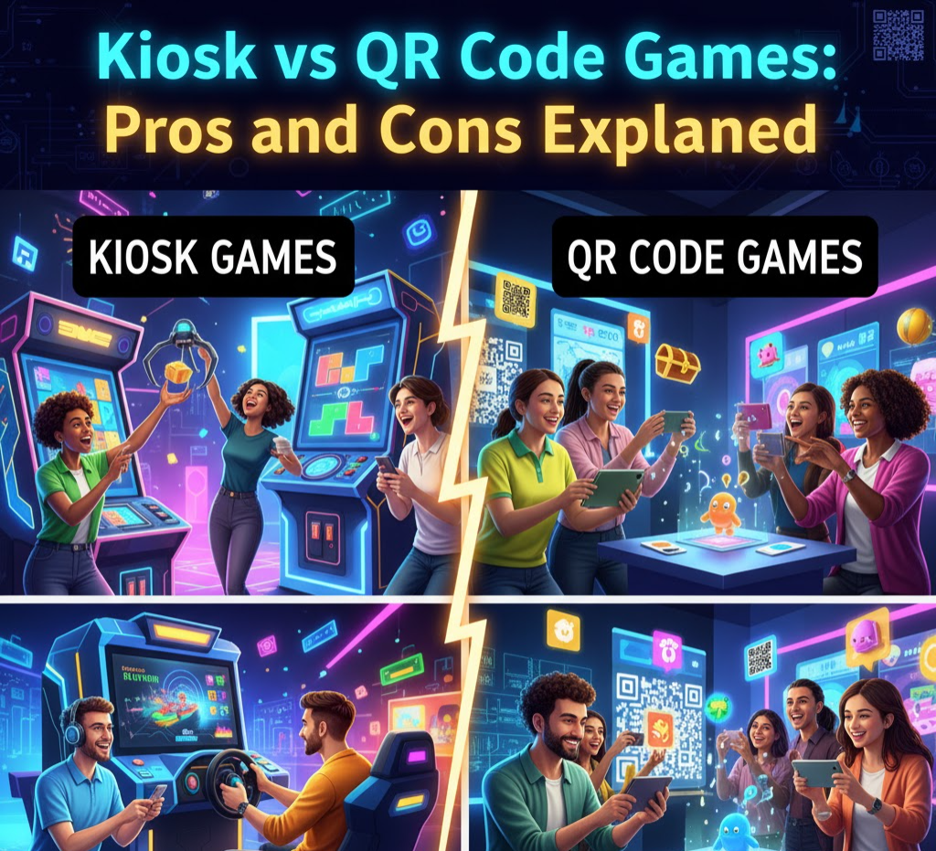 Kiosk vs QR Code Games