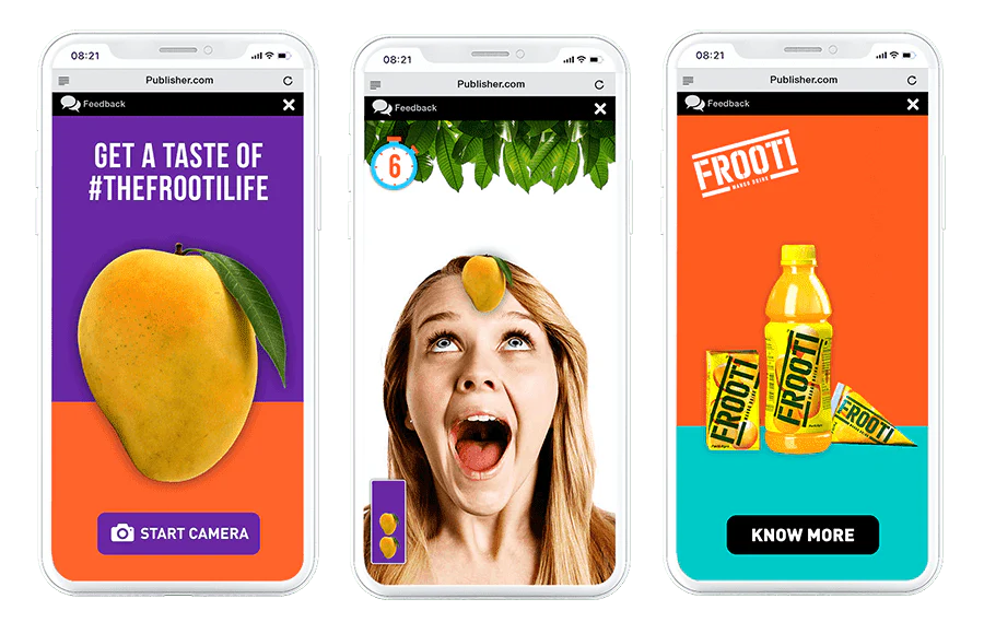 AR filters for brands