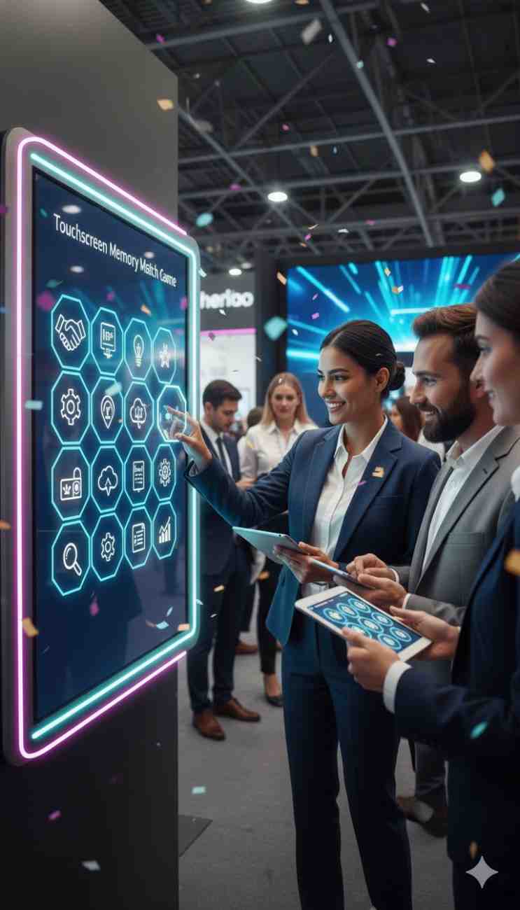 touchscreen memory match game