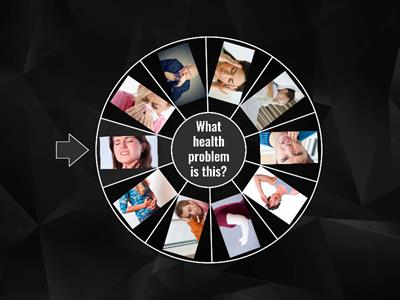 Health Risk Trivia Wheel