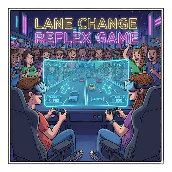 Lane-Change-Reflex-game