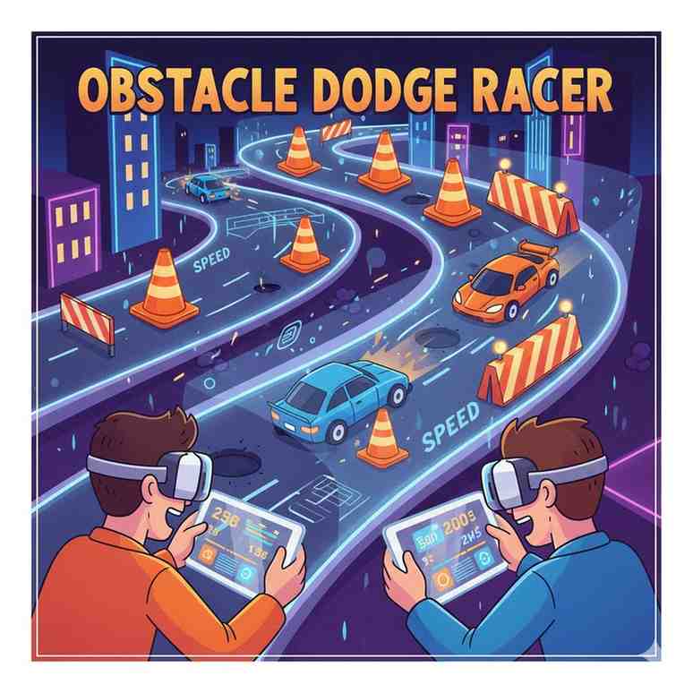 Obstacle-Dodge-Racer