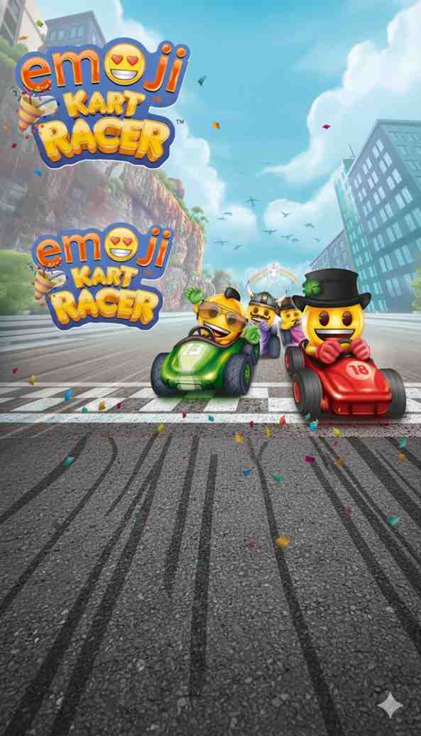 emoji reaction race
