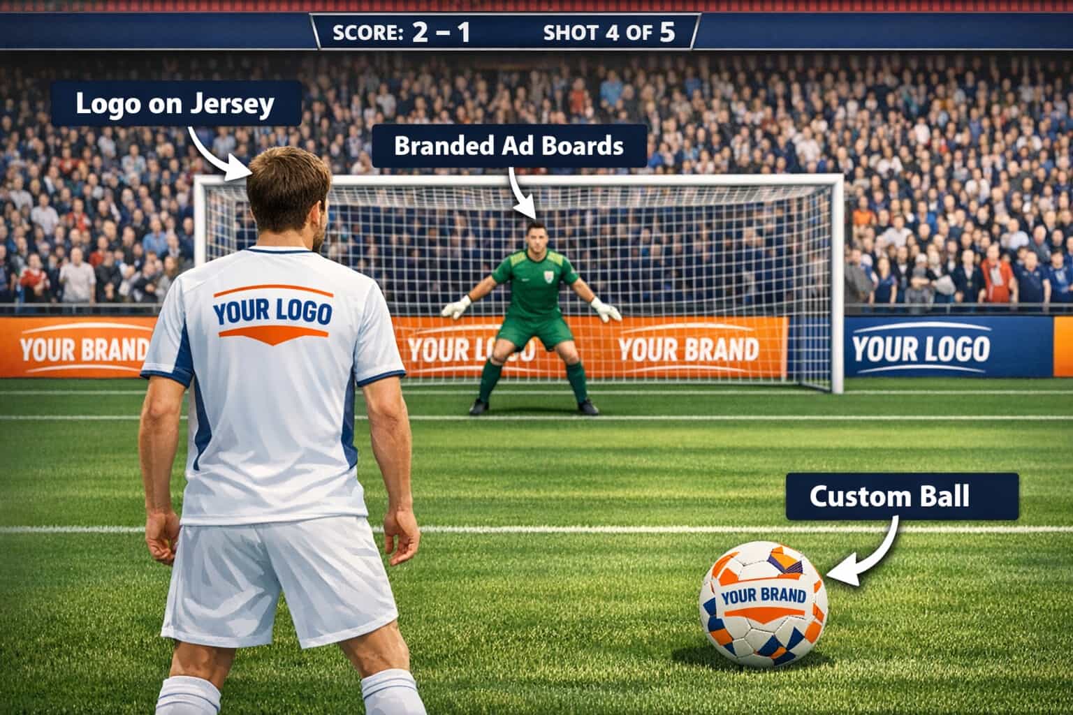 screenshot of prebuilt games of customizable assets